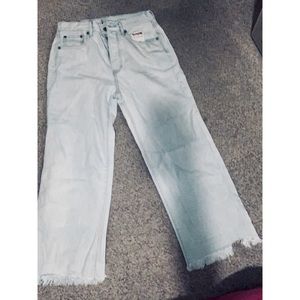 Capri flare jeans